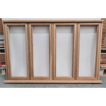 Solid Oak Casement Window 2340x1515mm  DD03