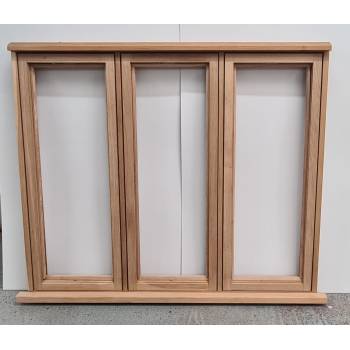Solid Oak Casement Window 1770x1515mm DD05