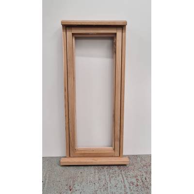 Wooden Timber Window Solid Oak Hardwood Traditional Flush Ca...