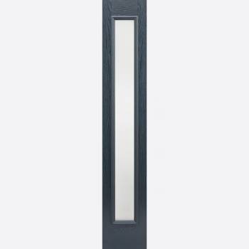 Pre Finished GRP Grey Elegant Glazed Sidelight 