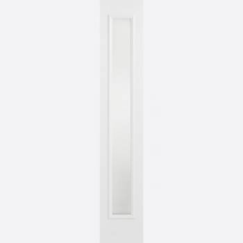 Pre Finished GRP White Glazed Frosted Sidelight 