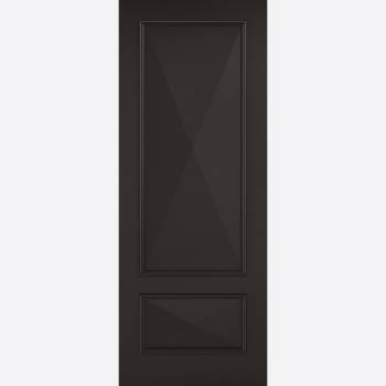 Black Knightsbridge Solid Internal Fire Door 