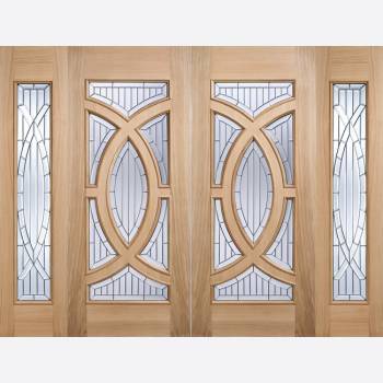 Oak Side Light Majestic External Door
