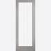 Grey Moulded Textured Vertical 1 Light