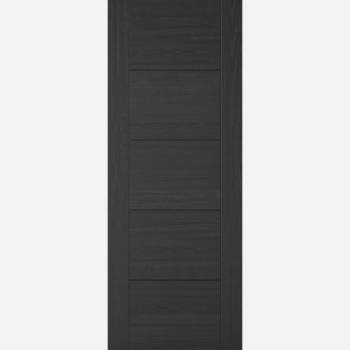 Laminated Vancouver Black Internal Door