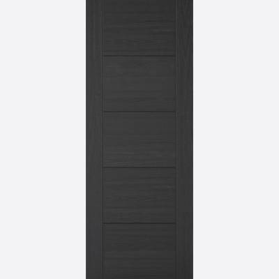 Laminated Vancouver Black Internal Door Wooden Timber - Door...