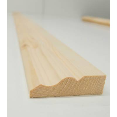  Architrave Ogee Timber Softwood Pine Various Lengths 69x20m...