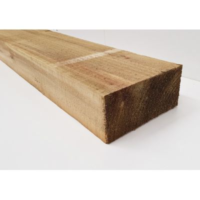 Treated Timber Sawn Post Railway Sleeper Garden Bed 195x95mm...