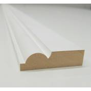 Architrave Torus MDF Primed Door Frame Various Lengths 69x18mm 