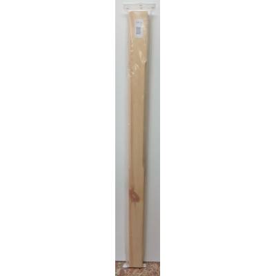 Pine Stop Chamfer Half Pattress Newel Post Stair Wooden Timb...
