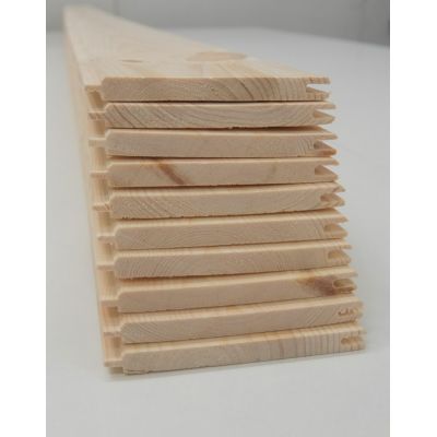Matchboard Pine Timber Softwood 10pk Internal V Groove Cladd...