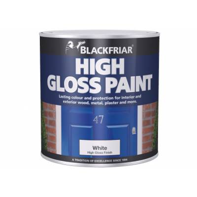 High Gloss Paint Hardwearing Interior Exterior Wood Metal Pl...