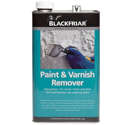 Paint Varnish Remover Wood Metal Glass Self Neutralising Pro...