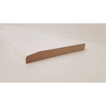 167x18mm Chamfer MDF Skirting