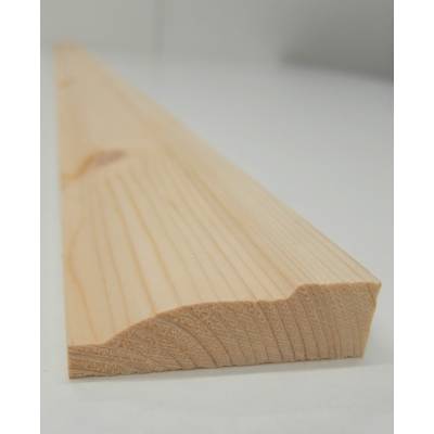 Architrave Ovolo Timber Softwood Pine Various Lengths 69x20m...