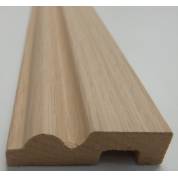 Architrave Torus Rounded MDF White Oak American Veneered Chamfered 68x18mm