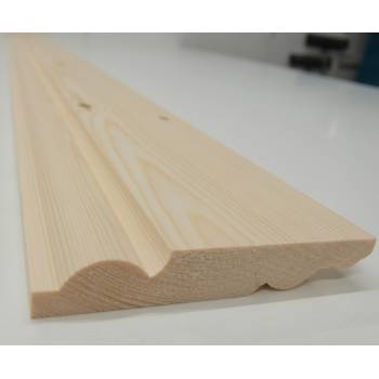 50mm Sample 120x20mm Torus Ogee Skirting