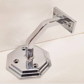 Octagonal Chrome Bracket