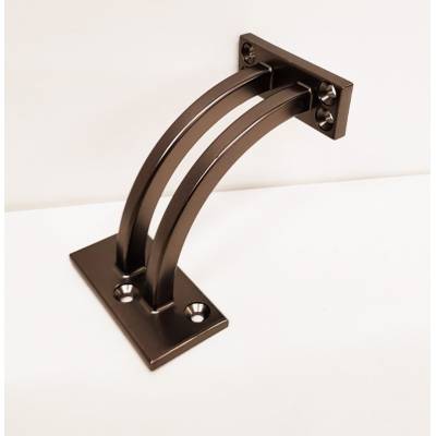 Gun Metal Contemporary Stair Handrail Bracket Bannister GMCW...