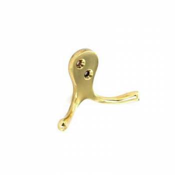 Brass Double Hook