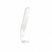Aluminium Hat and Coat Hook Peg Door Silver 125mm