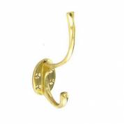 Brass Hat and Coat Hook Hat Peg Door125mm