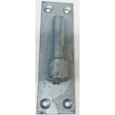 Galvanised Cranked Hook and Band - Length: ...