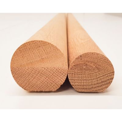 Oak Mopstick & Brackets