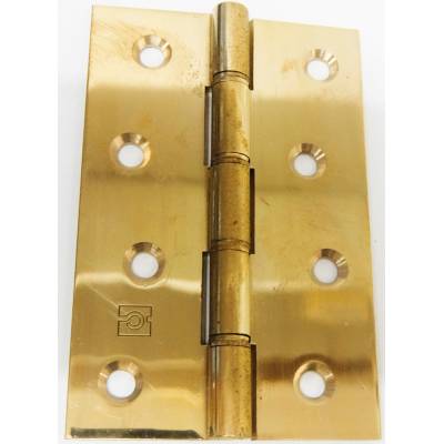 Brass Butt Hinge Hinges Metal Door Gate Frame Steered Washer...