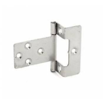 Cranked Flush Hinge Pair