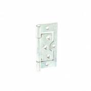 Zinc Plated Flush Door Hinge Steel Cabinet Wardrobe Pair Options Available 