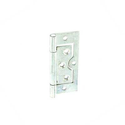Zinc Plated Flush Door Hinge Steel Cabinet Wardrobe Pair Opt...