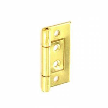 Brass Flush Door Hinge Pair