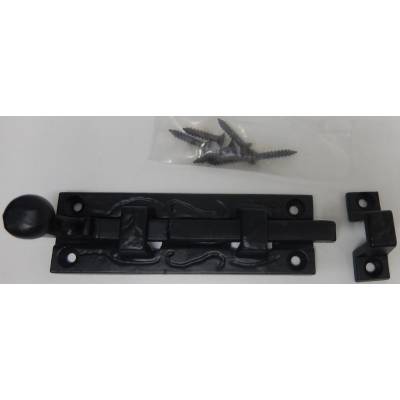 Metal Door Bolt Black Security Lock Home Bathroom Bedroom 10...