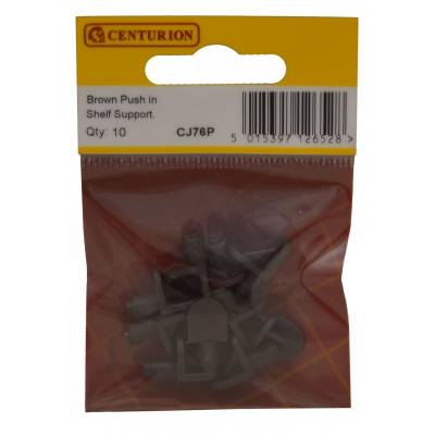 Shelf Support Push In Peg Pin Holder Bookcase Cabinet Brown...