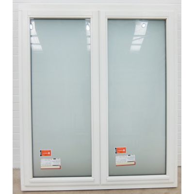 Wooden Timber Window  Stormproof Casement White 1345x1545mm ...