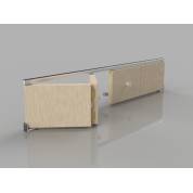 Folding Door Gear Sliding Track Runner Slik Ball Race Aluminium Steel Bifold