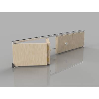 Folding Door Gear Sliding Track Runner Slik Ball Race Alumin...