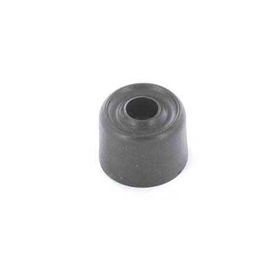 Rubber Door Stop Black Stopper Buffer Guard Pack of 2 30mm...