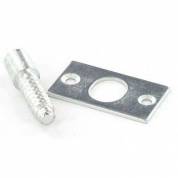 Zinc Plated Hinge Door Steel Bolts Pair Fixing Screws Security Bolt
