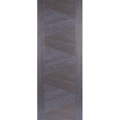 Pre-finished Zeus Ash Grey Internal Door Wooden Timber - Doo...