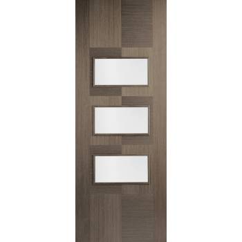 Pre-finished Apollo Chocolate Grey Glazed