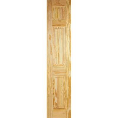 3 Panel Clear Pine Internal Half Door Wooden Timber - Door S...