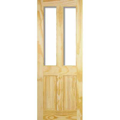 Richmond Clear Pine Internal Door Wooden Timber Unglazed - D...