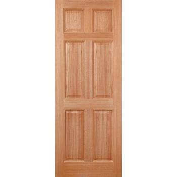 Hardwood Colonial 6P (Dowel) External Door