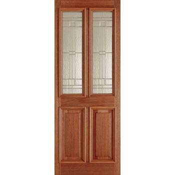 Hardwood Derby Elegant Zinc Double Glazed 