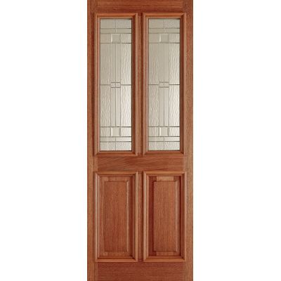 Hardwood Derby Elegant External Door Wooden Timber - Door Si...