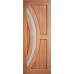 Hardwood Harrow Frosted Glazed External Door