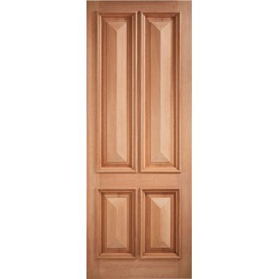 Hardwood Islington External Door Wooden Timber - Essentials ...