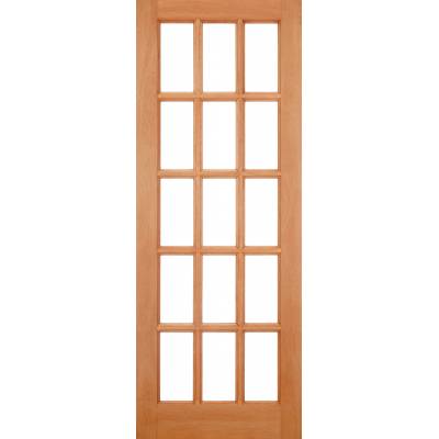 Hardwood SA Clear Glazed Door Wooden Timber - Essentials Ran...